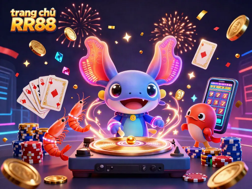 Spin to win with vibrant elements showcasing the trang chủ RR88 casino experience for thrilling gameplay.