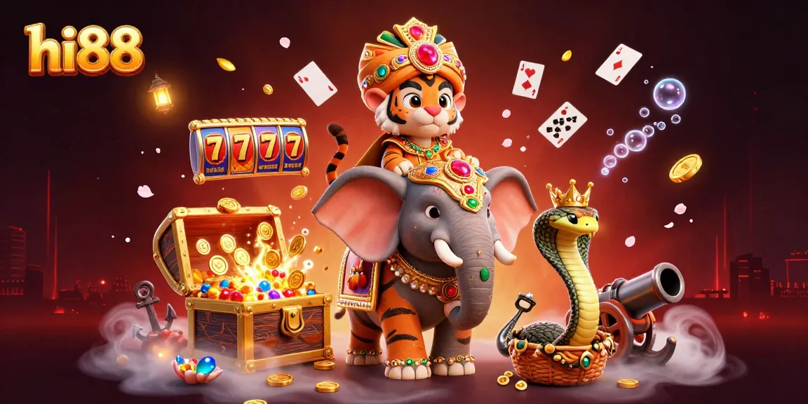 Experience the excitement of hi88 casino with vibrant characters and dynamic gaming elements!