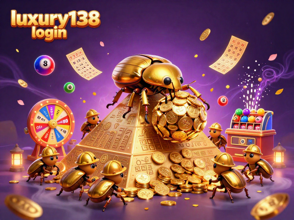 Masuk ke luxury138 login dengan simbol kasino menggembirakan dalam ilusi 3D yang menakjubkan.
