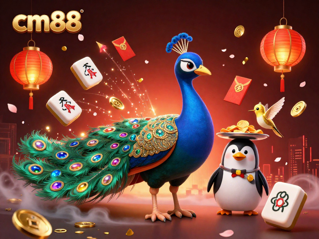 Experience winning rewards at cm88 with vibrant casino animations featuring unique characters.