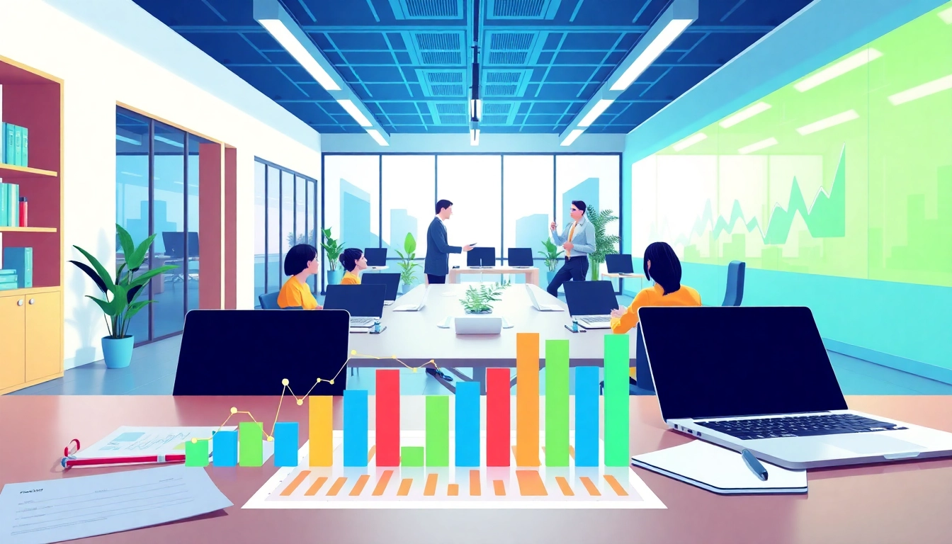 Animation für Unternehmensanimation mit kreativen Grafiken, die Zusammenarbeit symbolisieren.