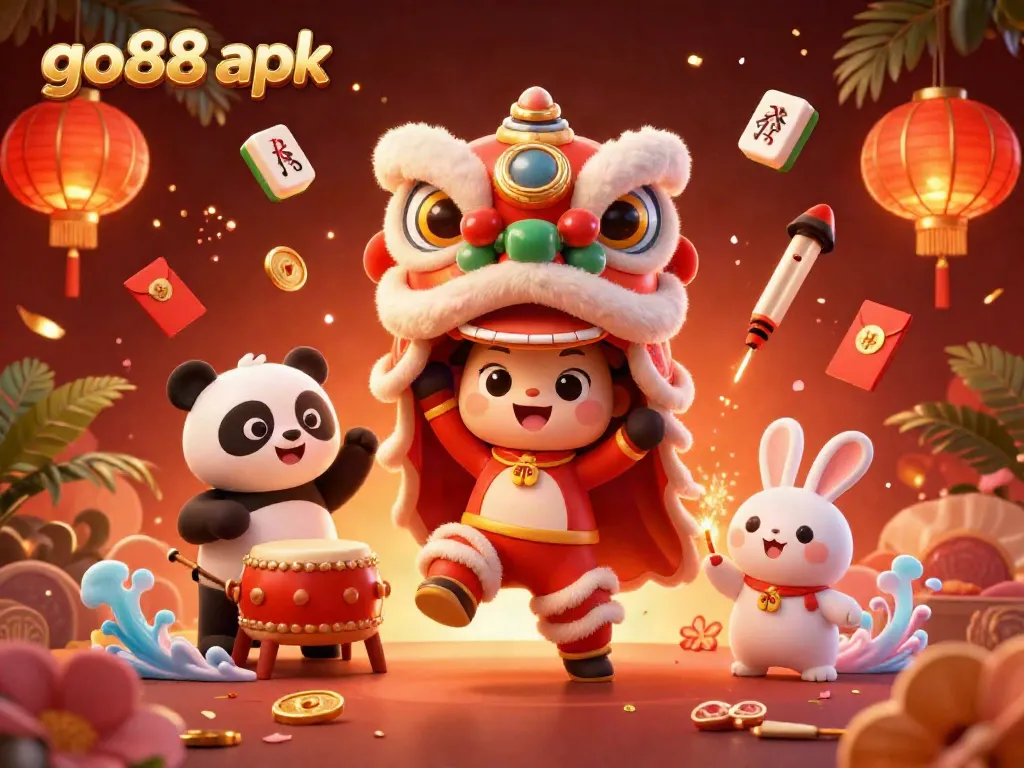 Experience exciting gameplay with the immersive go88 apk in a vibrant casino scene, featuring dynamic characters and glowing elements.