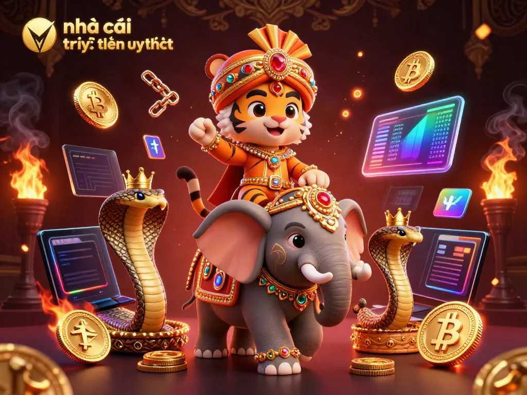 Experience the best of nhà cái trực tuyến uy tín with vibrant 3D casino illustration showcasing unique gambling elements.