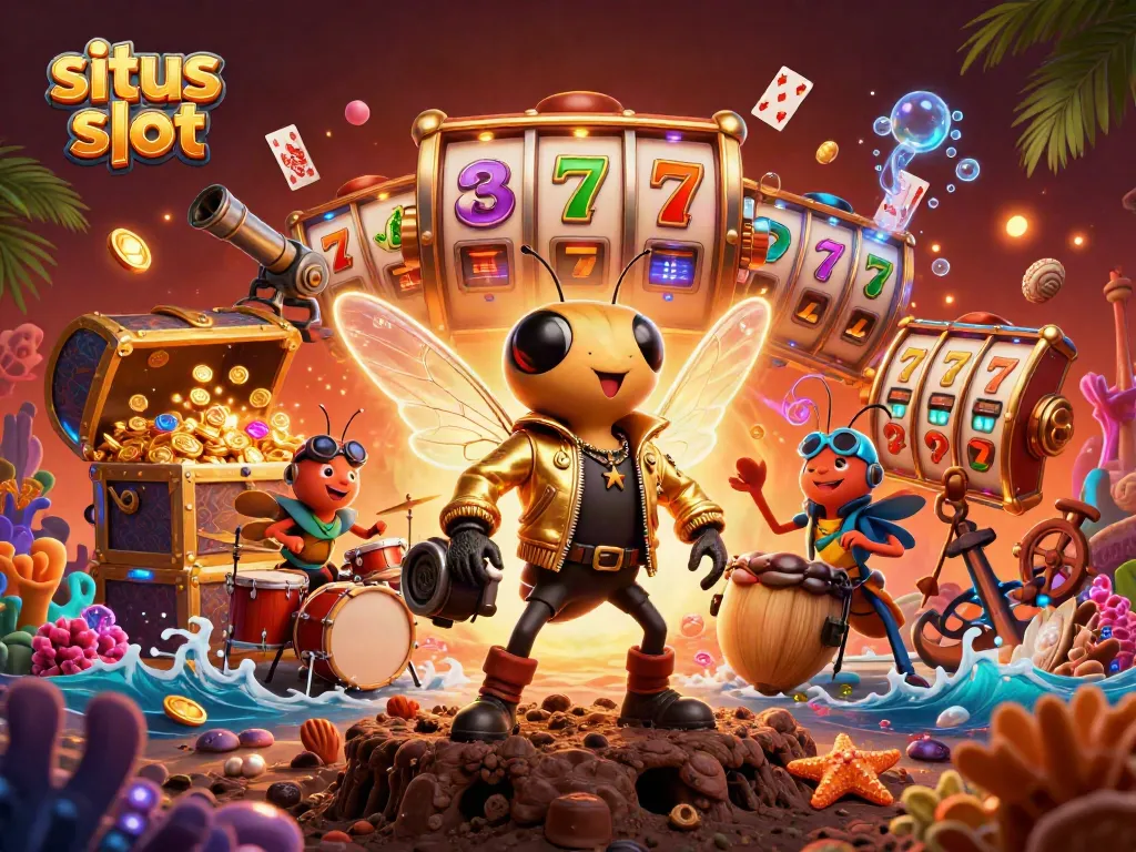 Experience thrilling games at situs slot with exciting characters, vibrant visuals, and jackpot action!