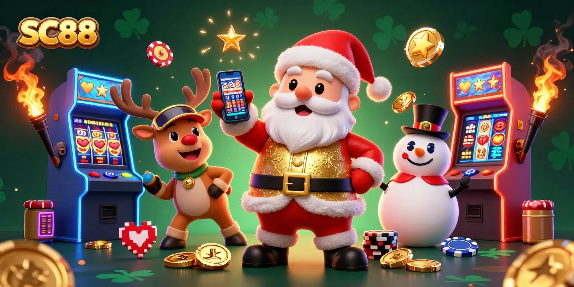 Experience the fun of SC88 with cartoon characters in a vibrant casino setting.