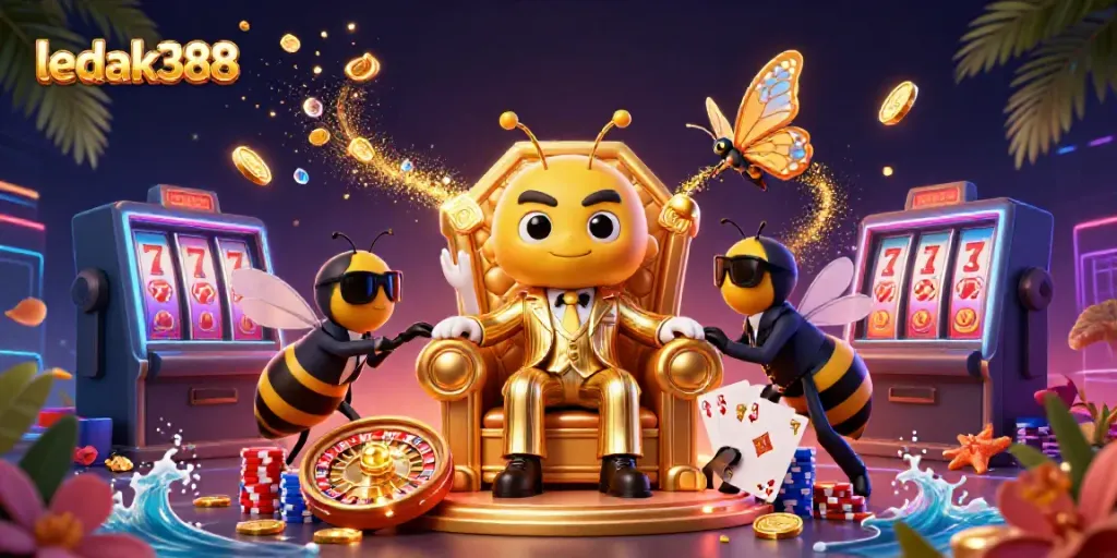 Permainan mega jackpot LEDAK388 dengan banyak keajaiban dan peluang emas untuk menang.