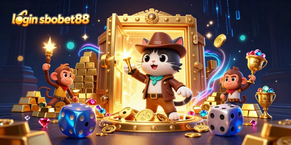 Spin to victory with login sbobet88, unlocking treasures in an adventurous casino world!