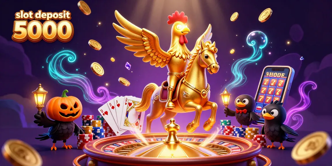 Spin and win with slot deposit 5000 for thrilling casino adventures showcasing vibrant characters.