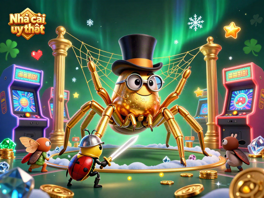 Engage in fun gaming adventures with Nhà cái uy tín featuring vibrant casino elements and characters.