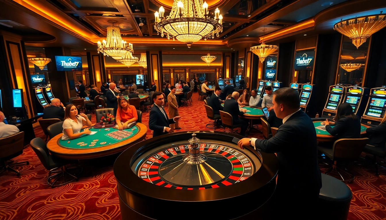 Experience thrilling gameplay at Thabet77 with intense roulette action and high-stakes poker games.