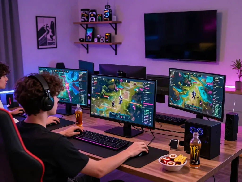 Pemain mafia88 berinteraksi dengan permainan live dalam suasana gaming yang dinamis