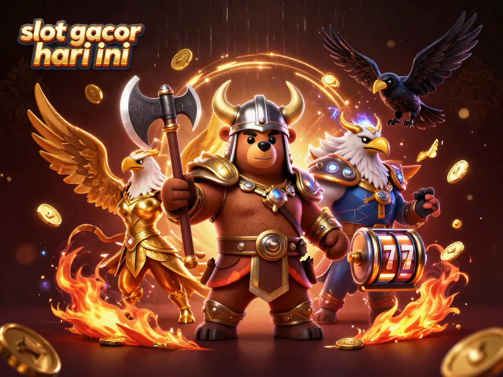 Menangkan slot gacor hari ini dengan Viking dan simbol keberuntungan di kasino virtual.