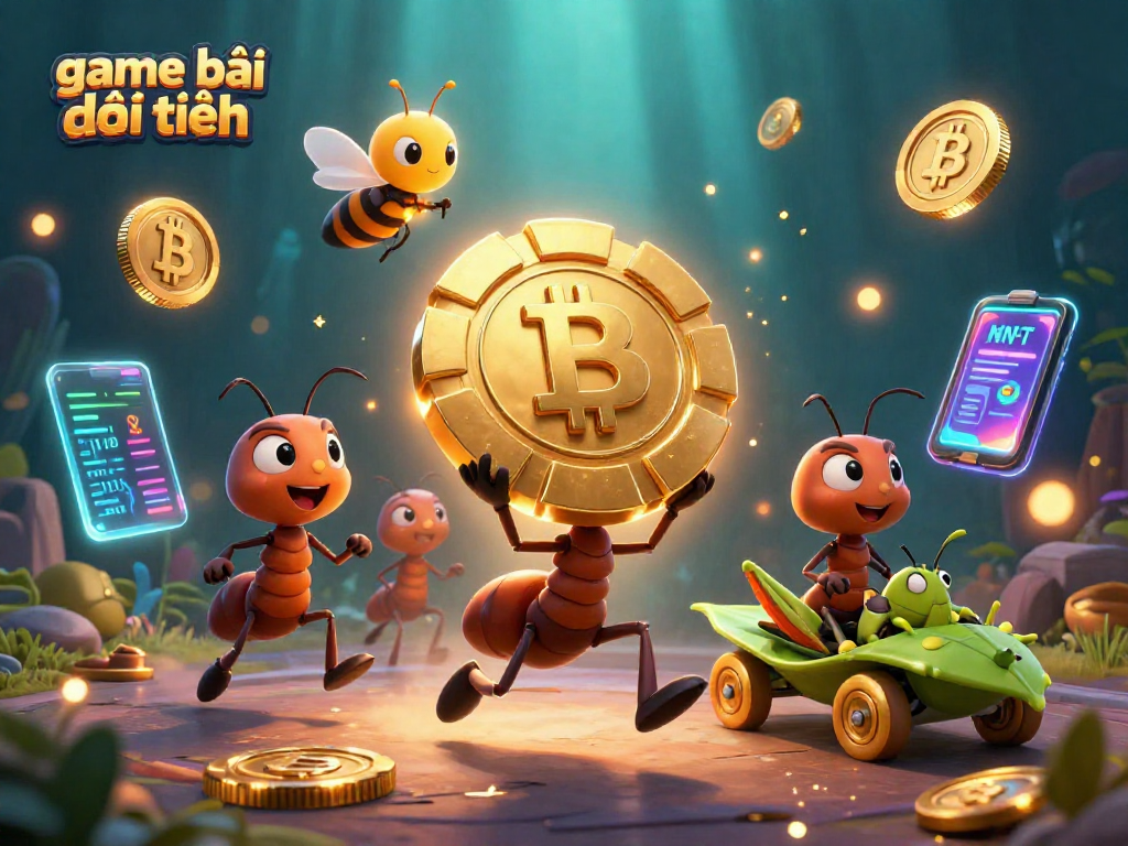 Experience thrilling game bài đổi thưởng with ants on a heist, a firefly lookout, and a grasshopper getaway driver.