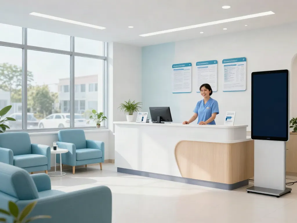 BPC 157: Compassionate healthcare provider consultation in a modern clinic environment.
