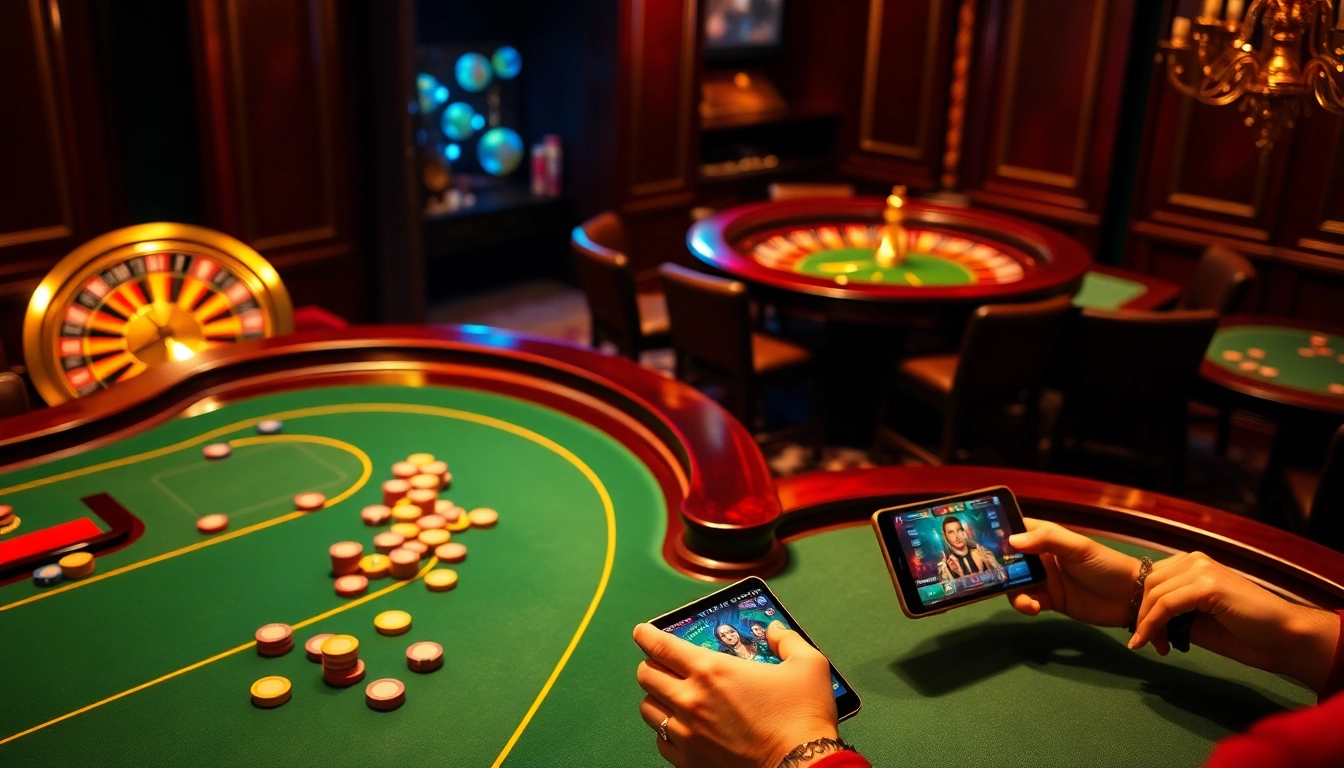 Vivez l'excitation dans un cadre de casino en ligne français professionnel avec des jeux vibrants et des joueurs engagés.