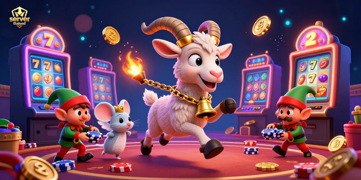 Join the action at server thailand's casino with Krampus and festive chaos!