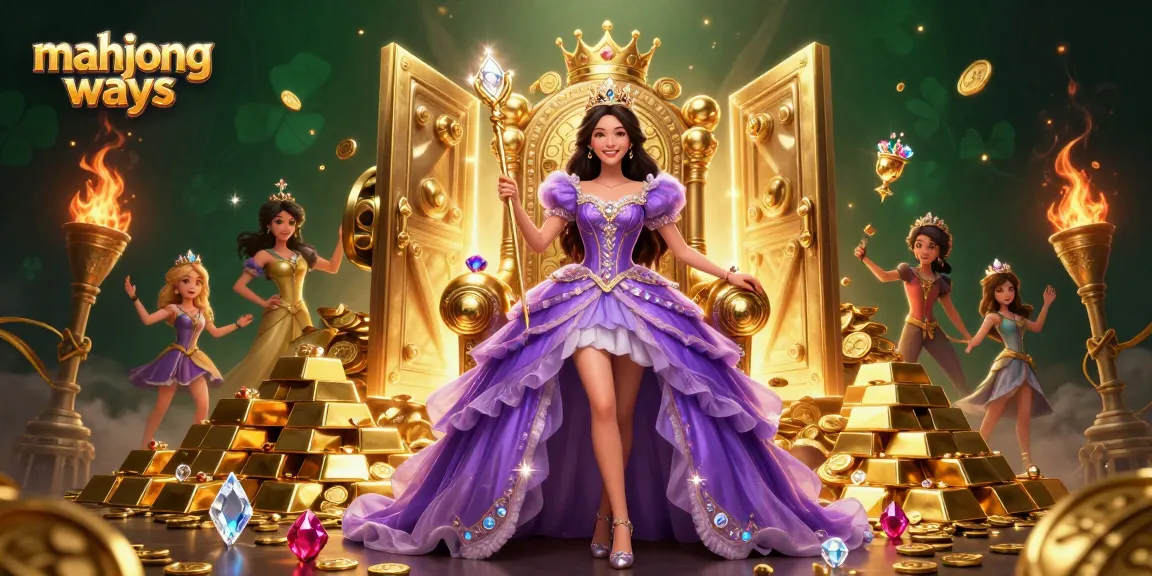 Experience mahjong ways with vibrant casino visuals, showcasing golden treasures and dynamic gameplay elements.