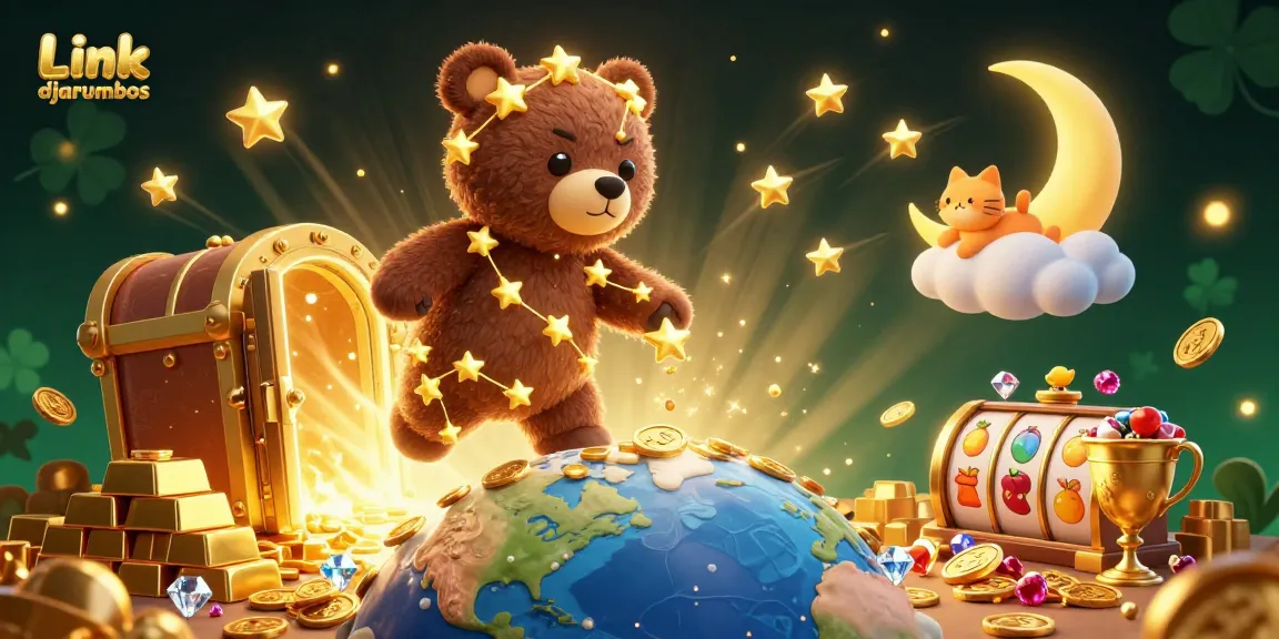 Experience the thrill of winning at Link djarumbos with vibrant casino-themed visuals.