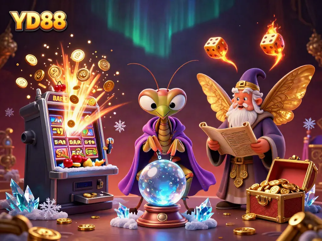 Spin the reels at YD88 with vibrant slot machines bursting with rewards and mystical characters!