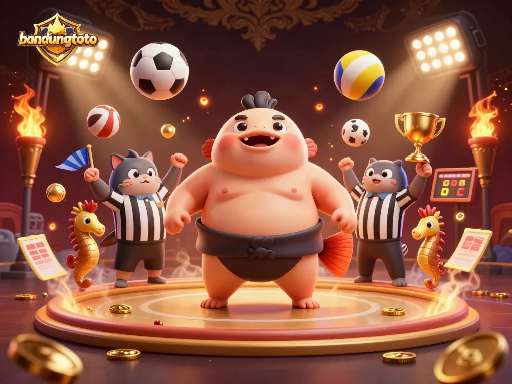 Experience the thrills of bandungtoto live casino games featuring a blowfish and friends.