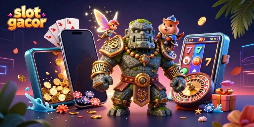 Menangkan jackpot dengan slot gacor berisi golem kuno dan hamster ksatria yang beraksi!