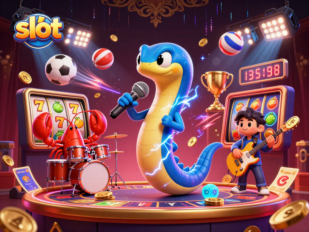 Mainkan slot dengan simbol keberuntungan dan suasana kasino bawah laut yang meriah.
