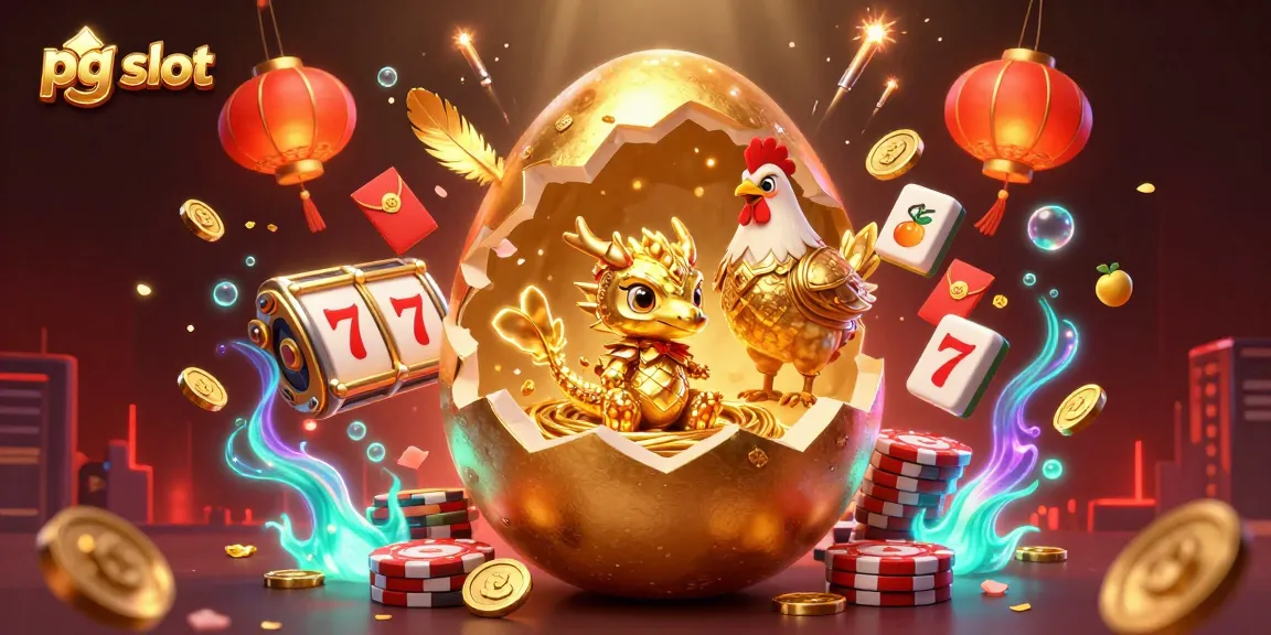 Spin the reels of pg slot and reveal treasures with golden dragons and vibrant casino elements!