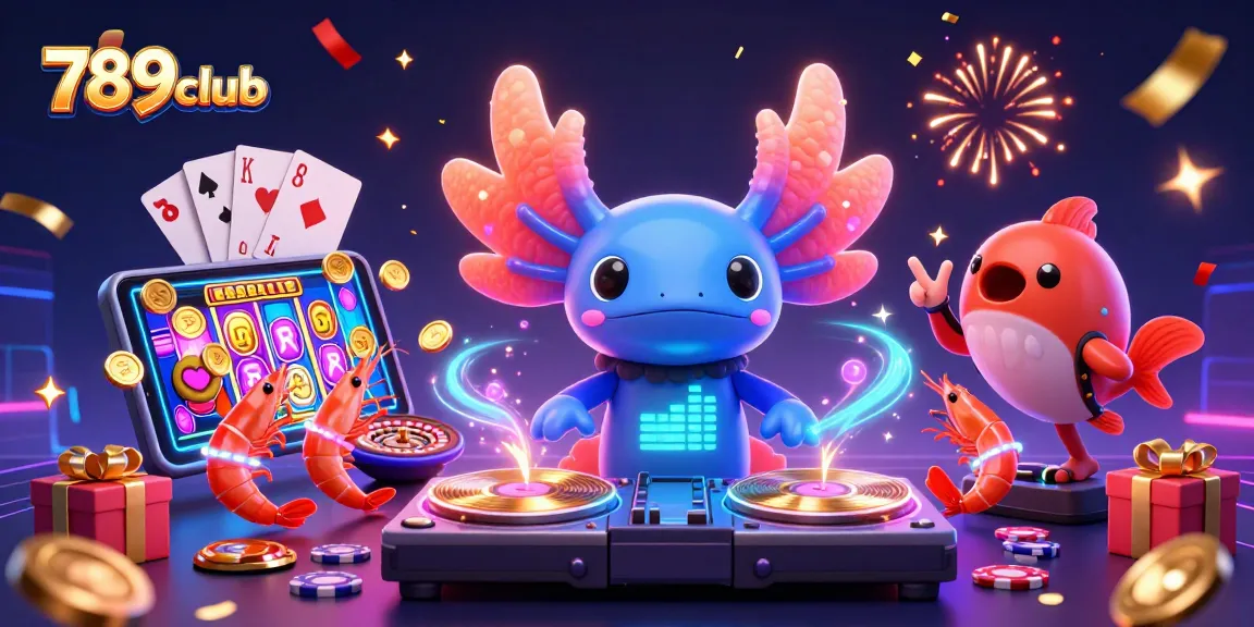 Engage with thrilling gameplay visuals featuring 789club slots and vibrant casino elements.
