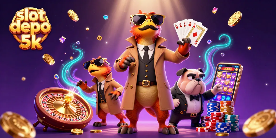 Experience excitement with slot depo 5k as raptors in disguise enter a VIP casino lounge.