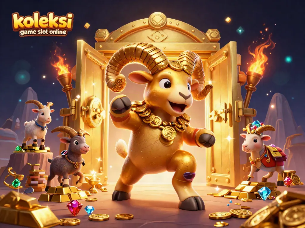 Menangkan koleksi game slot online dengan ilustrasi 3D kartun yang dinamis dan menarik.