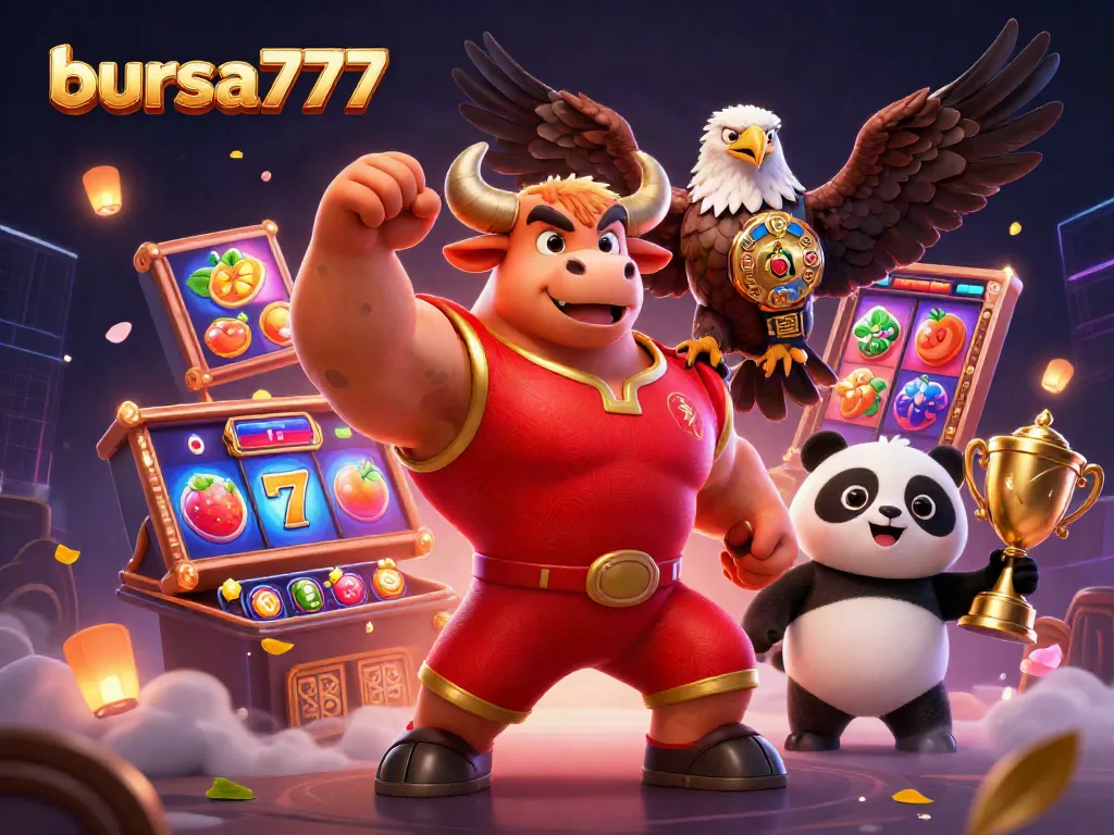 Mengklaim kemenangan besar di bursa777 dengan tema slot dan jackpot berwarna-warni.