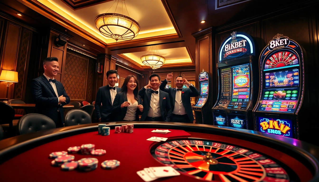 Experience the luxury and excitement of gambling at 8KBET's vibrant online casino.
