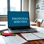 Creating impactful Proposal Writing and Management in a professional workspace setting.