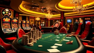 Experience winning thrills at dewanaga89 with high-stakes poker and vibrant casino ambiance.