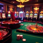 Experience the thrill of online gaming at https://uu88.blog/ with vibrant casino visuals, cards, and chips.