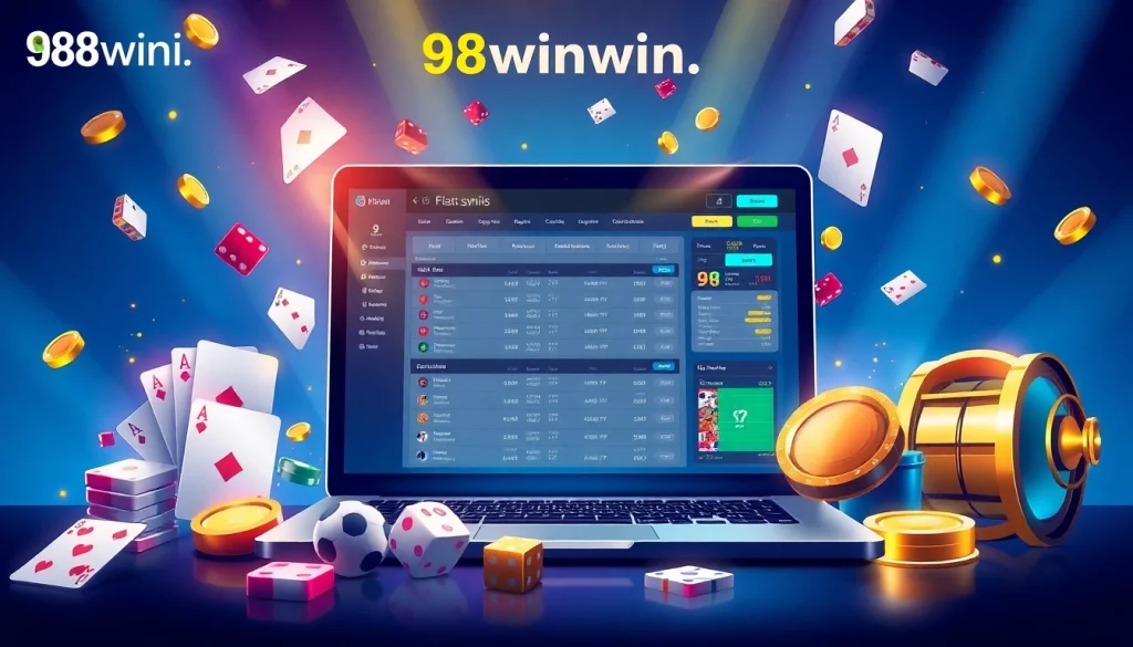 Explore the exciting world of online betting at 98winwin.live, showcasing a dynamic sports betting interface.