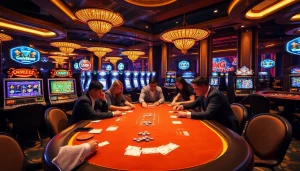 Experience the thrill of gambling at 8day.cn.com with exciting poker tables and vibrant slot machines.