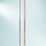 Elegant sliding shower doors enhancing a modern bathroom's aesthetic and functionality.