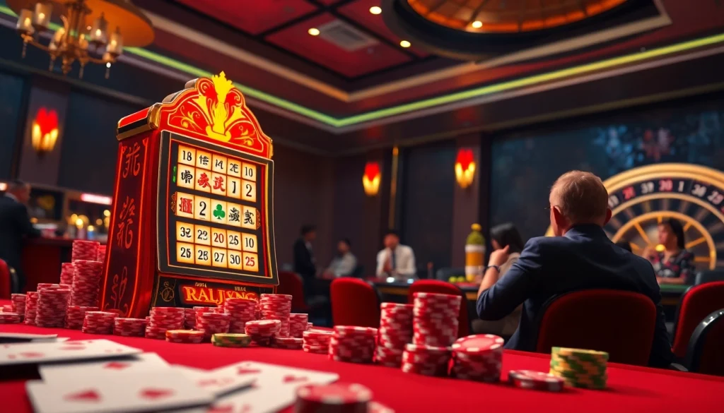 Exciting gameplay featuring slot demo mahjong with vibrant casino elements.