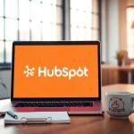 Maximize your digital marketing skills with the hubspot free tools showcased in this vibrant workspace.