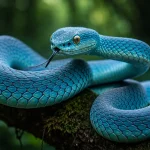 blue snake