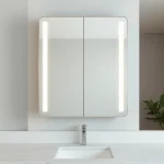 Enhance your space with a mirrored bathroom cabinet with light that illuminates and reflects elegance.