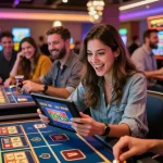 Engaging online gaming at credit card casinos illustrated on https://bhma.org.uk with diverse players enjoying vibrant space.