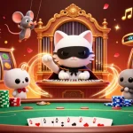 Experience thrilling slot gacor action with lively characters and dynamic casino elements in a vibrant 3D illustration.